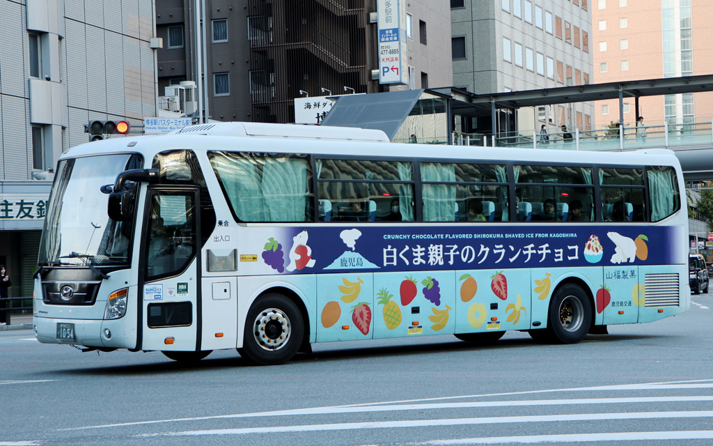 鹿児島交通 鹿児島200か1054: exhaust note.